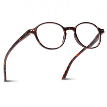 Tortoise round reading glasses for men and women – product photo 1 | R-726