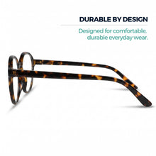 Tortoise round reading glasses for men and women – product photo 6 | R-726