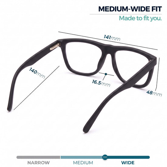 Unbreakable TR-90 Blue Light Blocking Reading Glasses for Men | R-728P