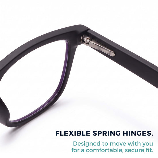 Unbreakable TR-90 Blue Light Blocking Reading Glasses for Men | R-728P