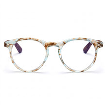 Large Round Blue Light Reading Glasses for Men & Women | R-729P