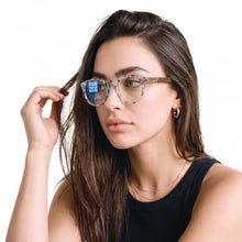 Large Round Blue Light Reading Glasses for Men & Women | R-729P