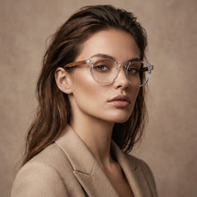 Premium TR-90 Large Round Anti Blue-Light Reading Glasses Men & Women | R-729P