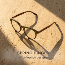 Premium TR-90 Large Round Anti Blue-Light Reading Glasses Men & Women | R-729P