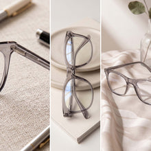 Clear Frame Blue Light Reading Glasses for Men & Women | R-771P