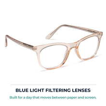 Clear Frame Blue Light Reading Glasses for Men & Women | R-771P