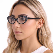 Retro Oval Cat Eye Reading Glasses for Women | R-803
