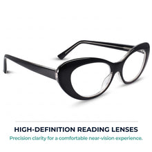 Retro Oval Cat Eye Reading Glasses for Women | R-803