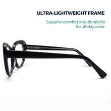 Retro Oval Cat Eye Reading Glasses for Women | R-803