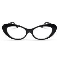 Retro Oval Cat Eye Reading Glasses for Women | R-803