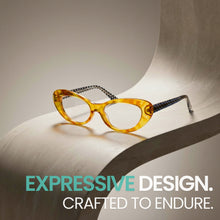 Retro Oval Cat Eye Reading Glasses for Women | R-803