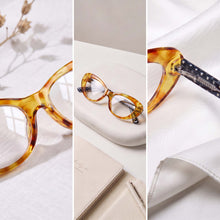 Retro Oval Cat Eye Reading Glasses for Women | R-803