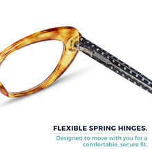 Honey retro oval cat eye reading glasses for women – product photo 7 | R-803