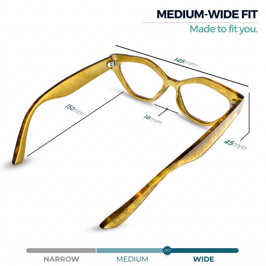 Funky Cat Eye Reading Glasses for Women | R-805