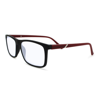 High End Blue Light Blocking Reading Glasses for Men | R-808P Red Green