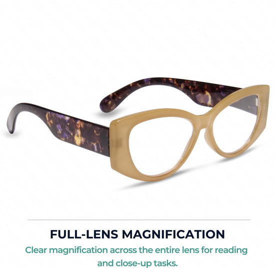 Vogue Oversized Cat Eye Reading Glasses for Women | R-867