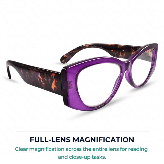 Vogue Oversized Cat Eye Reading Glasses for Women | R-867