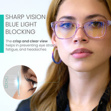 Colorful Blue-Light-Blocking Reading Glasses for Women | R-886P