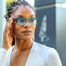 Retro Blue Light Reading Glasses For Women | R-895