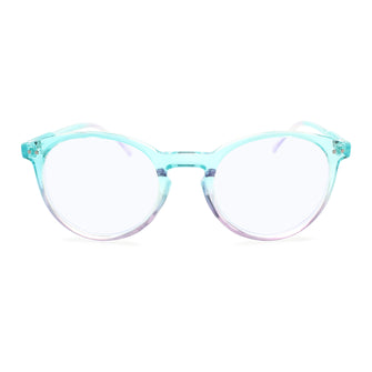 Oversized Round Blue Light Reading Glasses for Women | R-899P