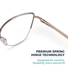 Metal Cat Eye Reading Glasses for Women | R-914