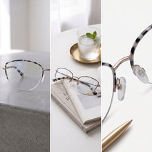 Metal Cat Eye Reading Glasses for Women | R-914