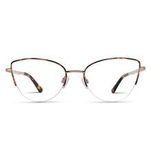 Tortoise metal cat eye reading glasses for women – product photo 1 | R-914