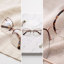 Tortoise metal cat eye reading glasses for women – product photo 8 | R-914
