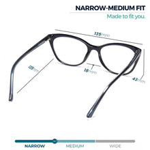Vivid Cat Eye Reading Glasses for Women | R-934