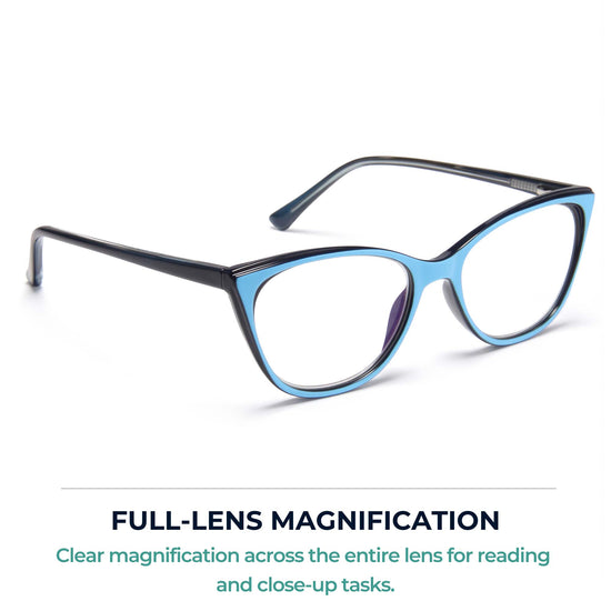 Vivid Cat Eye Reading Glasses for Women | R-934