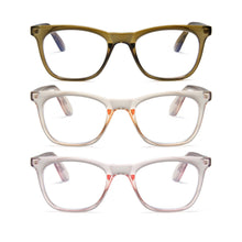 3-Pack Clear Frame Anti Blue Light Reading Glasses for Men & Women | M-771P