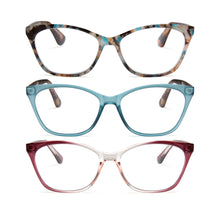 3-Pack Modern Cat Eye Reading Glasses for Women | M-882