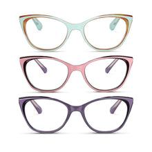 3-Pack Premium Vivid Cat-eye Reading Glasses for Women | M-934