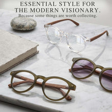 3-Pack Large Round Blue Light Reading Glasses | M-729P