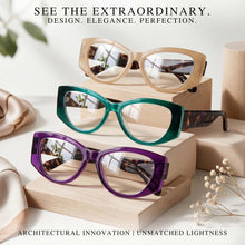 3-Pack Vogue Oversized Cat Eye Reading Glasses for Women | M-867