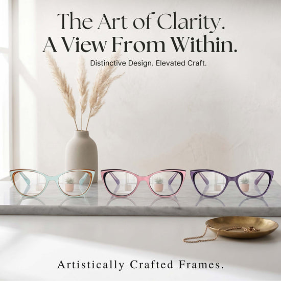 3-Pack Vivid Cat Eye Reading Glasses for Women | M-934