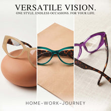 3-Pack Vogue Oversized Cat Eye Reading Glasses for Women | M-867