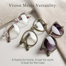 3-Pack Large Round Blue Light Reading Glasses | M-729P