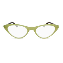 Funky Cat Eye Reading Glasses Women | R-806-Lime Yellow