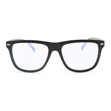 matte black reading glasses sporty large frame
