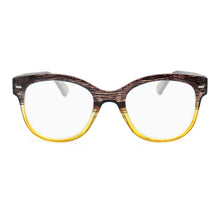 Two Tone Retro Square Oversized Reading Glasses | R-893