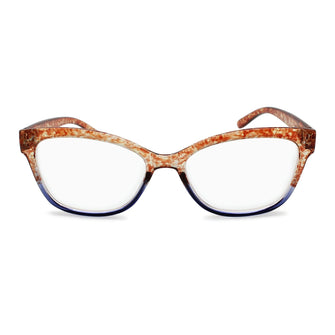 Dual Colored Tortoiseshell Cat Eye Women's Reading Glasses R-723 - 2SeeLife