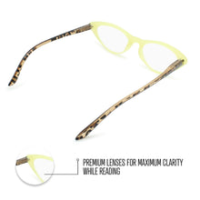  green frame reading glasses 