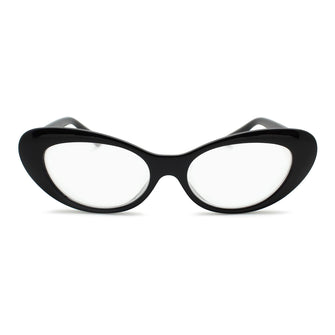 Oval Cat Eye Blue Light Reading Glasses Women l R-803P - 2SeeLife