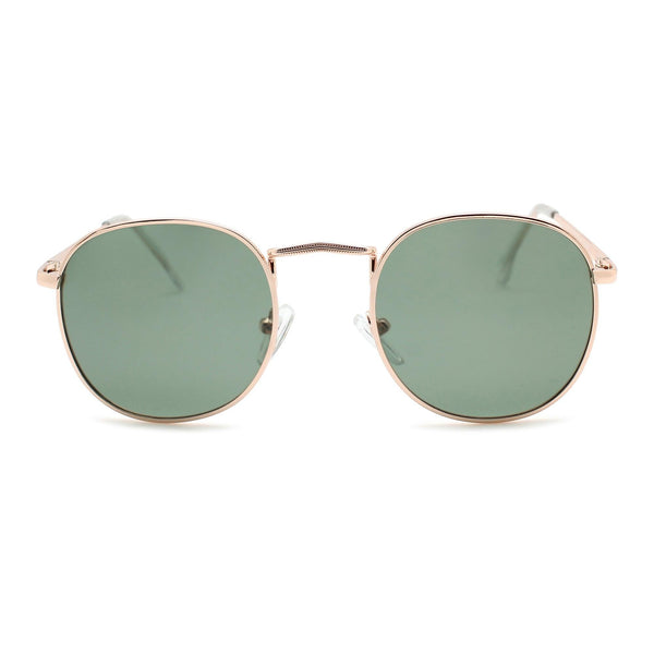 Shop Trendy Retro Round Metal Frame Polarized Sunglasses  display picture 3