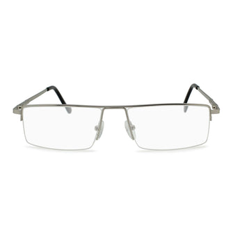 Semi Rimless Men's Reading Glasses | Fully Magnified Lenses R-504 - 2SeeLife
