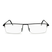 Semi Rimless Men's Reading Glasses | Fully Magnified Lenses R-504 - 2SeeLife