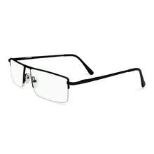Semi Rimless Men's Reading Glasses | Fully Magnified Lenses R-504 - 2SeeLife