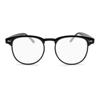 Slim Flat Half Rim Blue Light Reading Glasses | R-621P - 2SeeLife